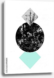 Постер Абстрактная геометрическая композиция 1 1