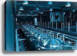 Постер Морозные сны заводских труб