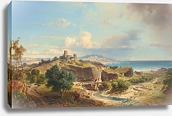 Постер Бамбергер Фритц Spanische Küstenlandschaft zwischen Murcia und Almeria