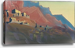 Постер Рерих Николай Ladakh, Sunset, 'Holy Mountains' series, 1933