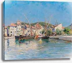 Постер Гальярдини Жюльен Гюстав The Harbour of Cassis at the Côte d´Azur