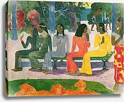 Постер Гоген Поль (Paul Gauguin) Ta Matete 1892
