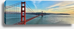 Постер США, Сан-Франциско. Golden Gate Bridge