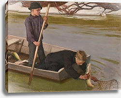 Постер Ярнефельт Ээро Мальчики ловят рыбу