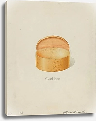 Постер Смит Х. Альфред Shaker Oval Box