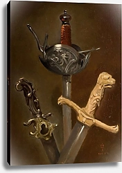 Постер Милле Джон Эверетт Three Swordhilts