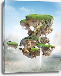 Постер Летающий остров