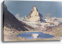 Постер Маурус Ганс Matterhorn vom Riffelsee