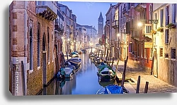Постер Италия. Венеция. Вечерняя улица