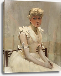 Постер Лавери Джон Портрет молодой леди