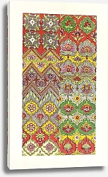 Постер Робинсон Джон Sheet of Persian Designs for Textile Fabrics