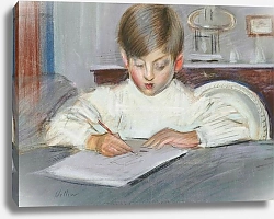 Постер Хеллеу Поль The drawing lesson