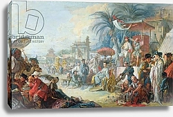 Постер Буше Франсуа (Francois Boucher) The Chinese Fair, c.1742