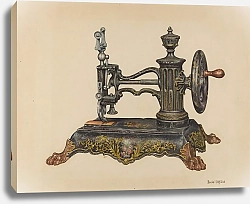 Постер Олдфилд Гарольд Sewing Machine