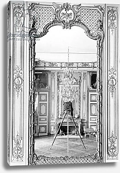 Постер Гирадон Адольф (фото, фр) Photograph of a mirror at the Chateau de Versailles with the reflection of Giraudon's camera, c.1890