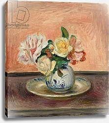 Постер Ренуар Пьер (Pierre-Auguste Renoir) Vase of Flowers, 1901