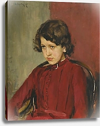 Постер Серов Валентин Портрет Прасковьи Анатольевны Мамонтовой