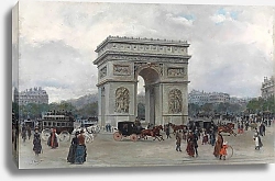 Постер Чека Ульпиано The Arc the Triomphe, Paris