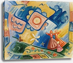 Постер Чапек Йозеф Zpívající děvčata