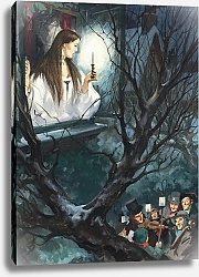 Постер Школа: Английская 20в. Miss Fancy, from 'Under the Greenwood Tree', by Thomas Hardy