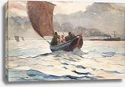 Постер Хомер Уинслоу Возвращающиеся рыбацкие лодки