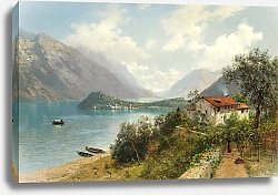 Постер Шульце Роберт A View of Lake Como