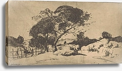 Постер Грондхаут Виллем Duinlandschap bij Den Haag