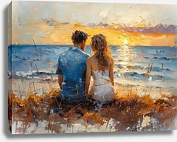 Постер Together on the shore