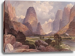 Постер Моран Томас Долина журчащих вод, Южная часть штата Юта