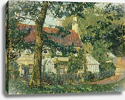 Постер Гор Спенсер A Red-Roofed Cottage, Somerset, 1909-10