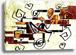 Постер Этническая абстракция 3