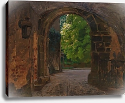 Постер Каллморген Фридрих Ворота замка