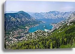 Постер Черногория. Которский залив 3