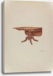 Постер Таунер Эдит Table, Drop-leaf