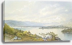 Постер Ричардс Уильям Lake Squam and the Sandwich Mountains