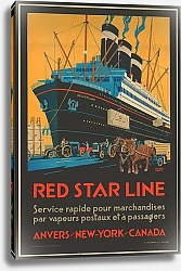 Постер Неизвестен Red Star Line