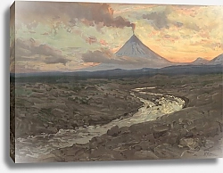 Постер Чумаков Аркадий Volcano in Kamchatka