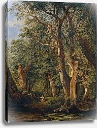 Постер Тома Маттиас Partie aus dem Prater mit fischenden Knaben