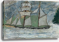 Постер Уоллис Альфред A Sailing Ship,
