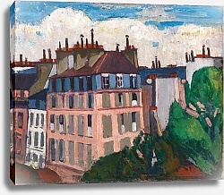 Постер Лайман Сайен Генри Rooftops, Paris