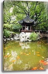 Постер Сад Юйюань в Шанхае, Китай
