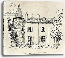 Постер Школа: Французская Chateau de Castelmore, published 1928