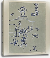 Постер Ривол Лила Петроглифические знаки