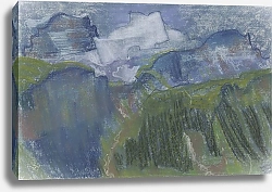 Постер Баббергер Август Горный пейзаж