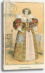 Постер Робида Альберт Dame Louis XIII