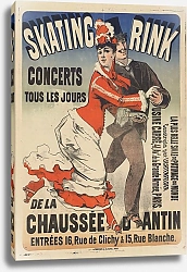 Постер Шере Жюль Skating rink de la Chaussée d’Antin, entrées 16, rue de Clichy et 15 rue Blanche