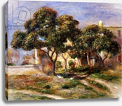 Постер Ренуар Пьер (Pierre-Auguste Renoir) The Medlar Trees