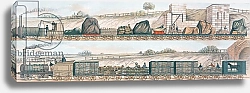 Постер Школа: Английская 19в. Liverpool and Manchester Railway: Freight and livestock