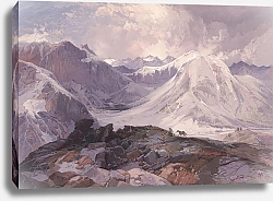 Постер Моран Томас Тропа Маскито, Скалистые горы в Колорадо. Высота над уровнем моря 12 000 футов