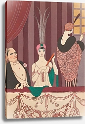 Постер Барбье Джордж ложа